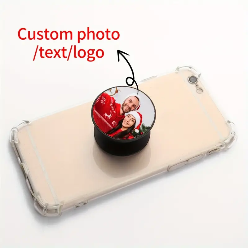 Phone Cases Customized - Supporto per Telefono Rotondo Personalizzabile per