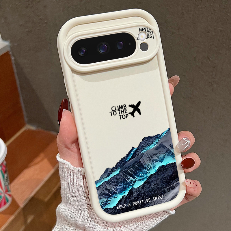 Phone Cases Pixel 10 - Custodia per telefono modello aeroplano Snow