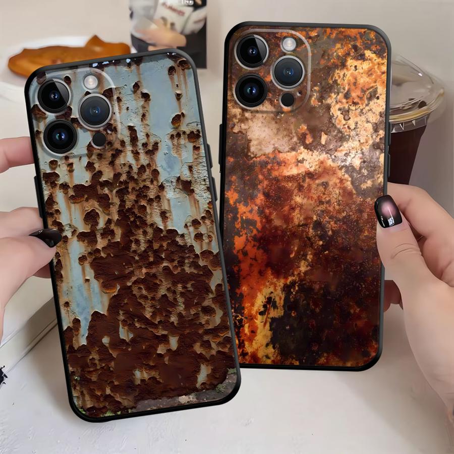 Phone Cases Mous - Custodia dal design retrò ruggine per