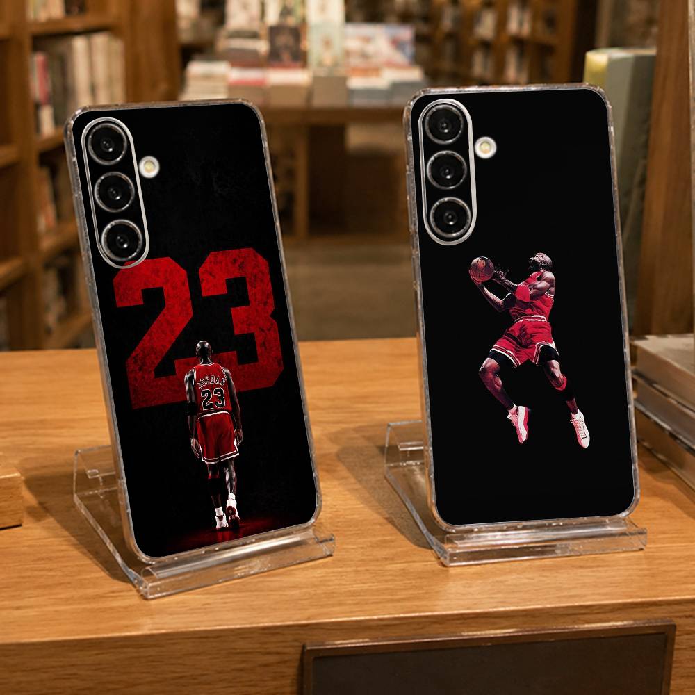 Phone Cases Jordan - God M-Michael Jordan Custodia rigida trasparente