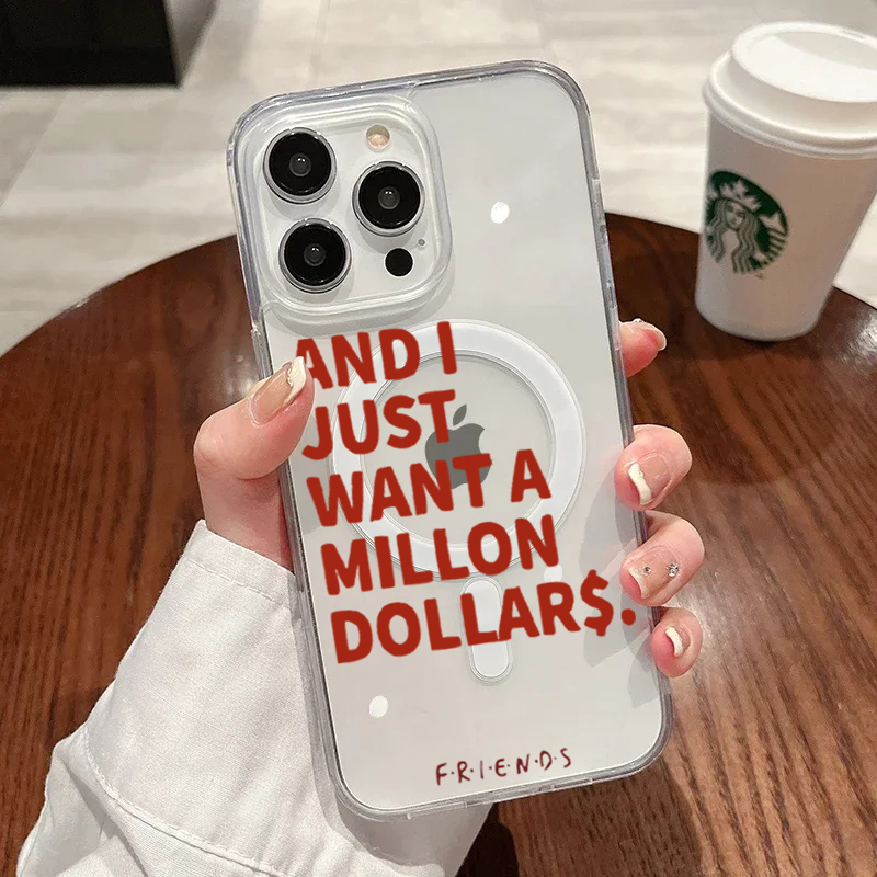 Phone Cases Xs - Custodia Fashion con Citazioni Astratte per
