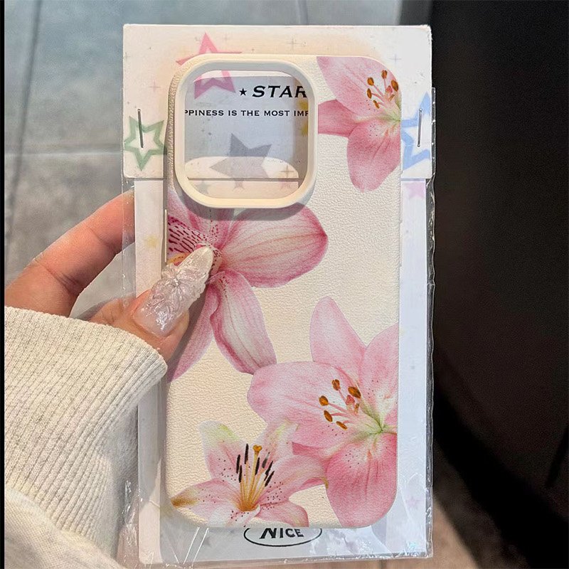 Phone Cases Samsung Galaxy - Custodia per telefono con texture rosa