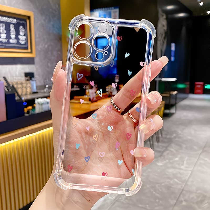Phone Cases Xs - Cover Trasparente Anti-Caduta con Angoli Rinforzati