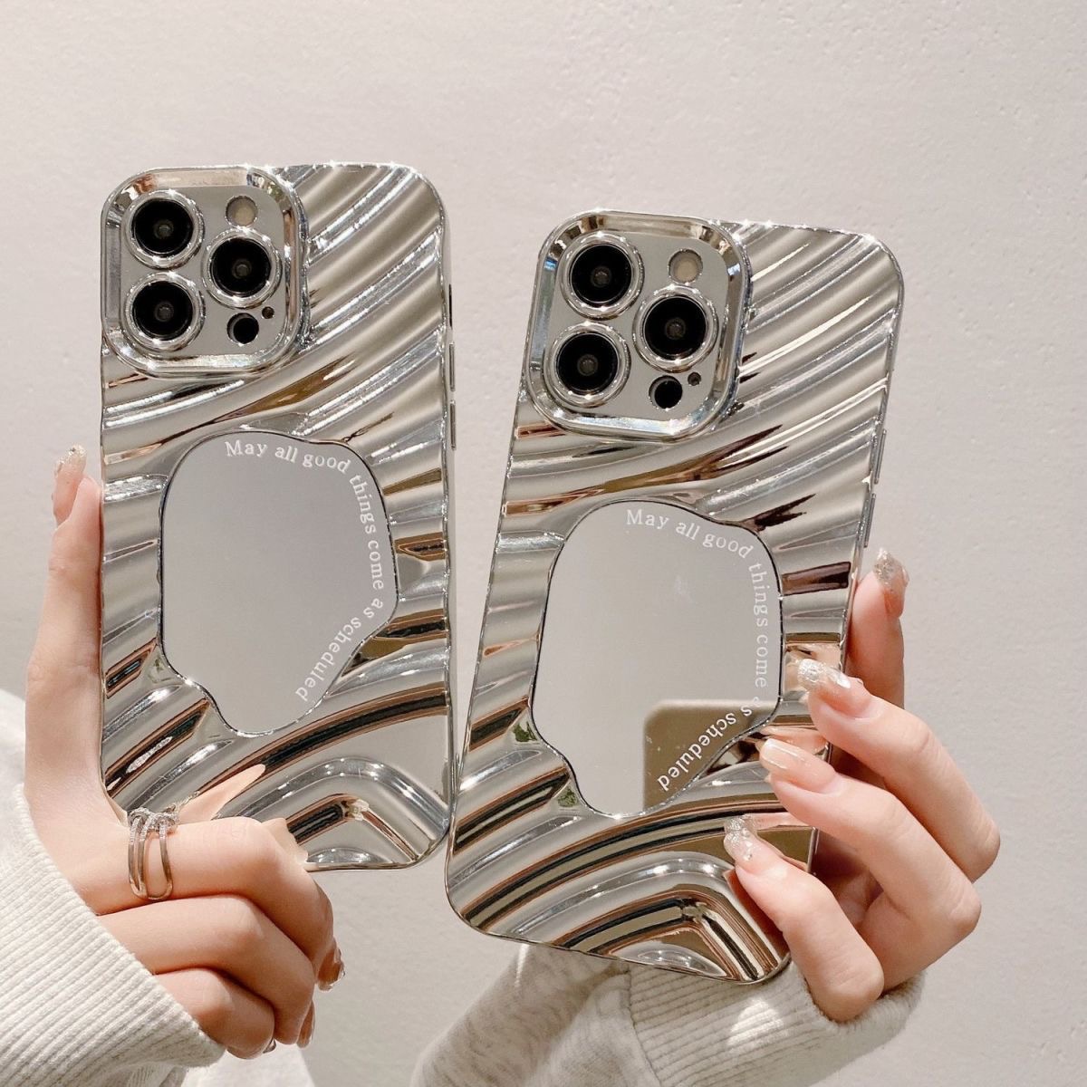Custodia per telefono ondulata - Luxury Plating Case recensione e prezzo
